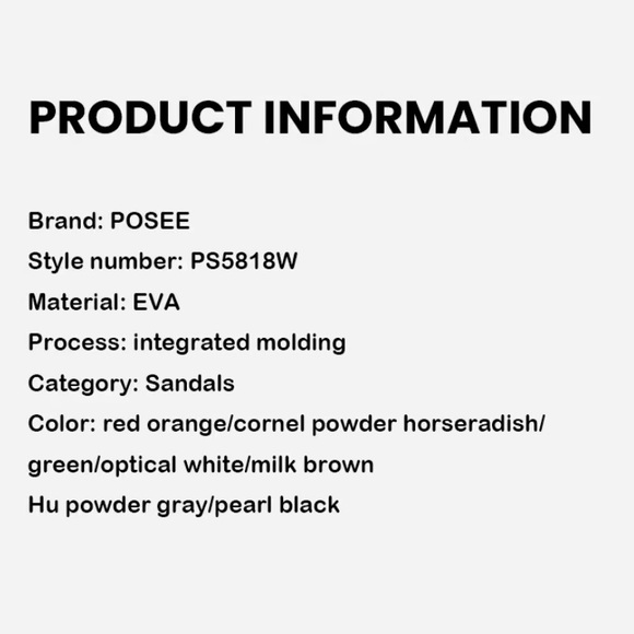 POSEE Fuzzy Plush House Slippers - Picture 11 of 14